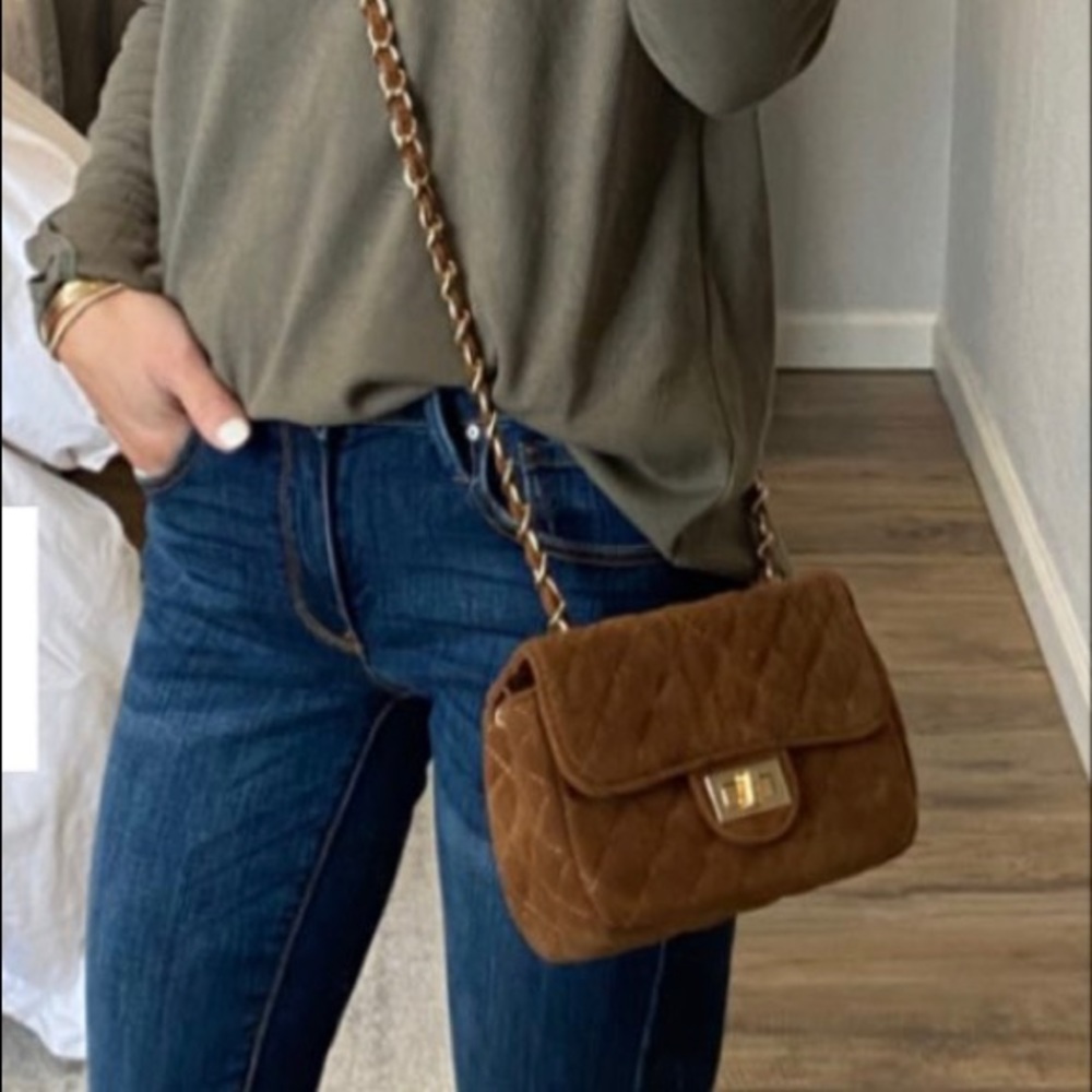 Marcelle Faux Suede Bag